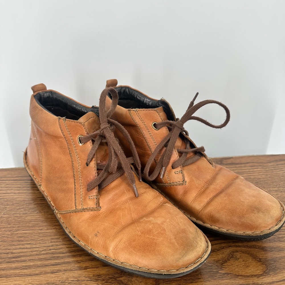 Pikolinos‎ Chile Leather Chukka Boots Tan Brown Spain 43 EU 10 US Gorpcore